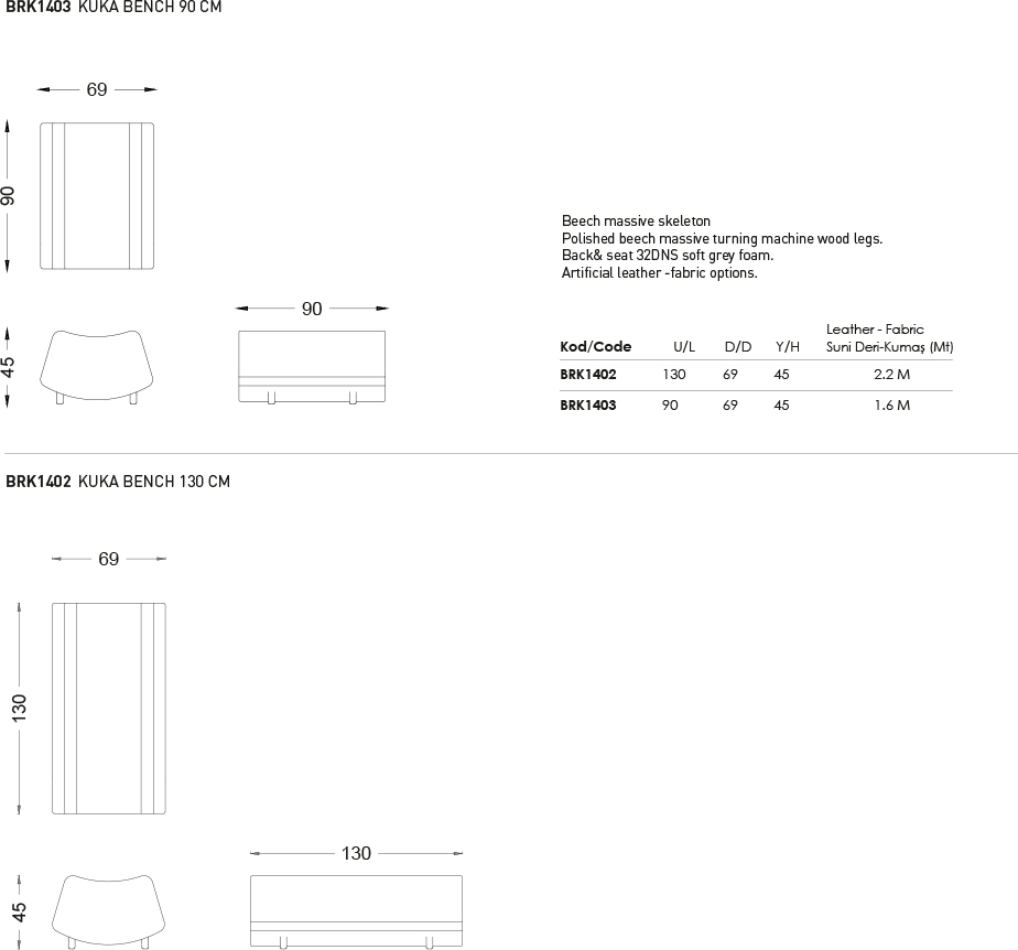 Kuka Bench