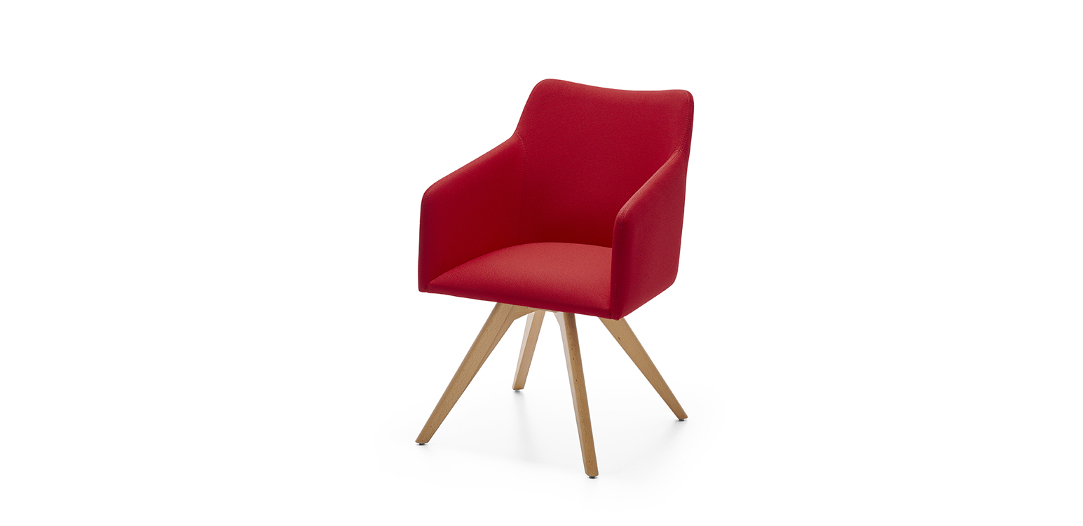 Lia-P Wooden Leg Chair